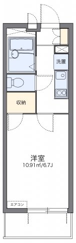 ボンエルフ豊橋の間取り