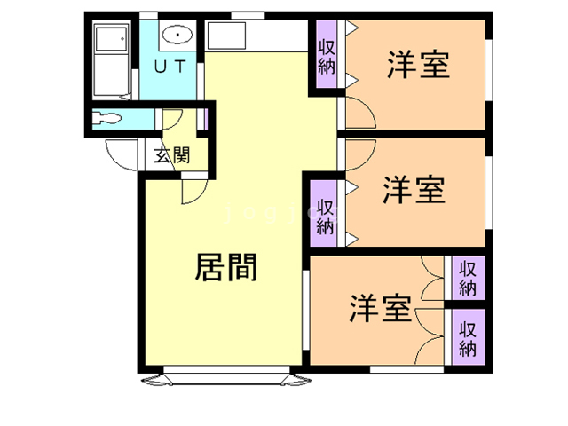 ＭＳ北倶楽部の間取り