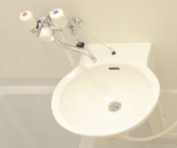 洗面設備　備品や設備仕様は号室等により異なります現地をご確認下さい。