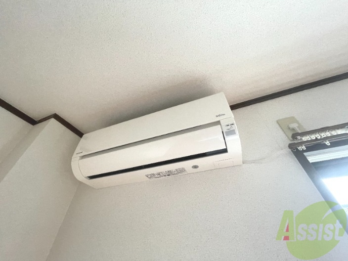 その他設備　エアコンが付いているので夏も冬も快適ですね～。