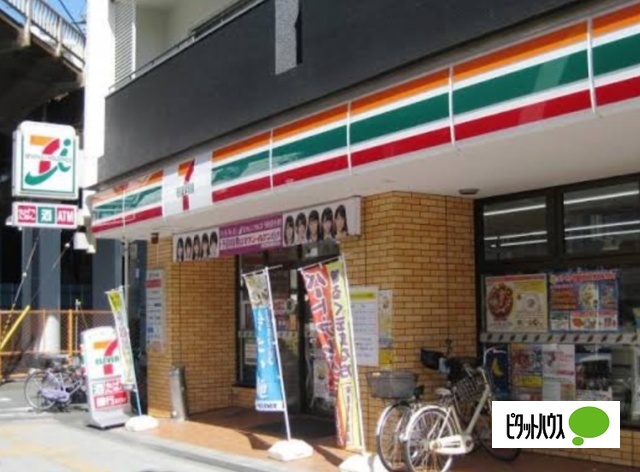 コンビニ　セブンイレブン大阪南市岡３丁目店（コンビニ）まで124m