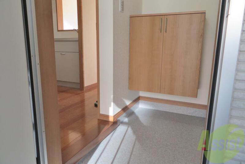 玄関　シューズボックスもしっかりついてますよー