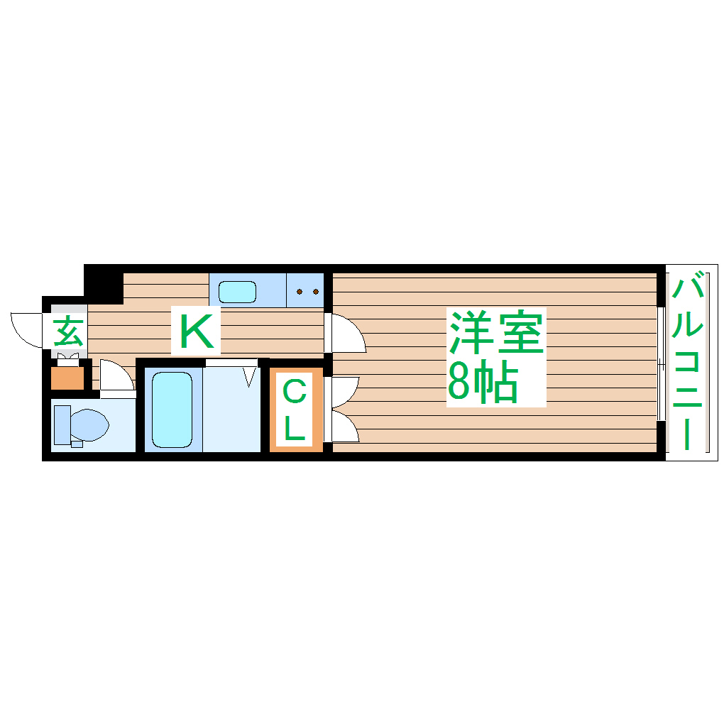 アモールの間取り