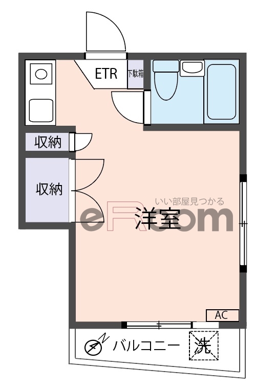 文京区本郷のマンションの間取り