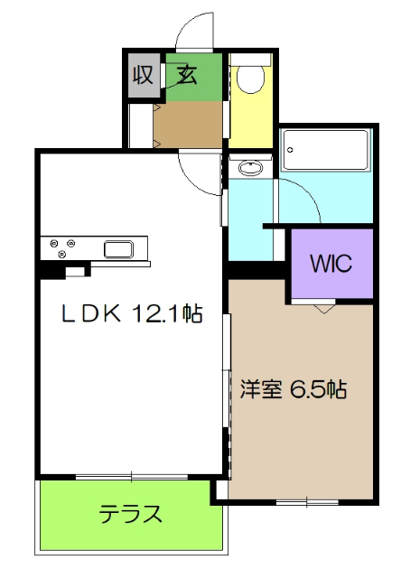 ファルコ鷹匠の間取り