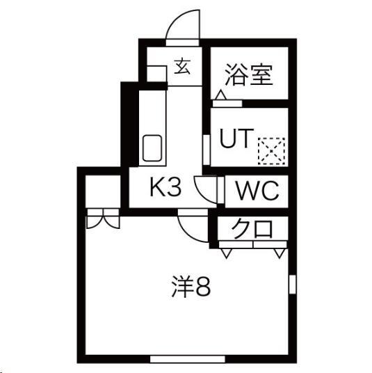 サンブライト上野町の間取り