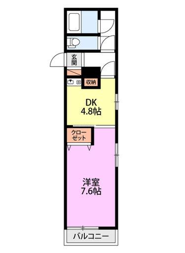 ダイアパレス高田弐番館の間取り