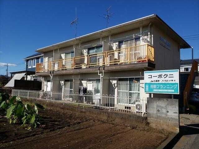 青梅市新町のアパートの建物外観