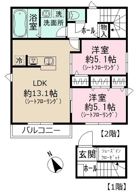 【フィカーサ和泉の間取り】