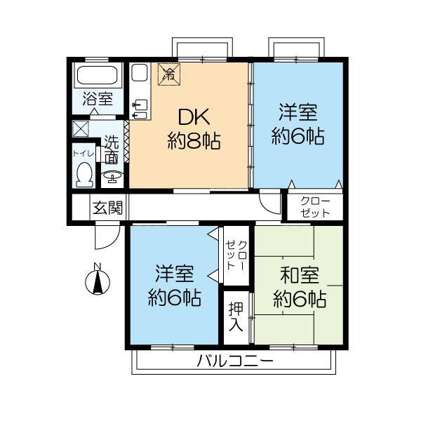 ガーデンハイツ武庫の間取り