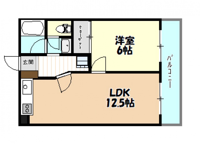 クスノキパークビルの間取り