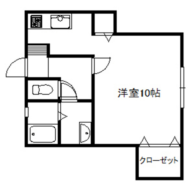 カーサポッポの間取り