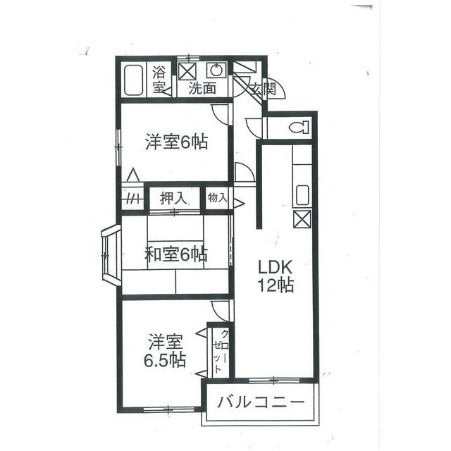 カンタベリーマンションの間取り