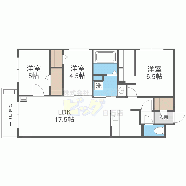 Ａｔｔｒａｅｎｔｅ(アトラエンテ)の間取り