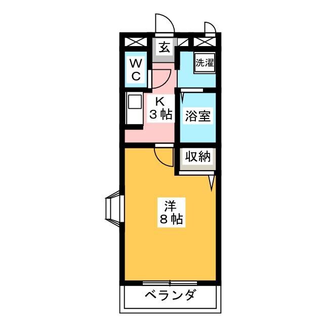 ハイツエクセルの間取り