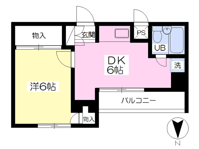 新宿シャロームビルの間取り