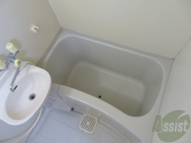 バス・シャワールーム　バスルームは狭すぎず、シャワーも浴びやすそうです。