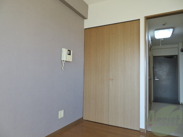 収納　クローゼット。荷物がたくさんあっても問題ないですね。