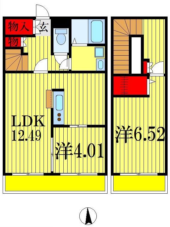 Ｓ．Ｏ．ＨIIの間取り