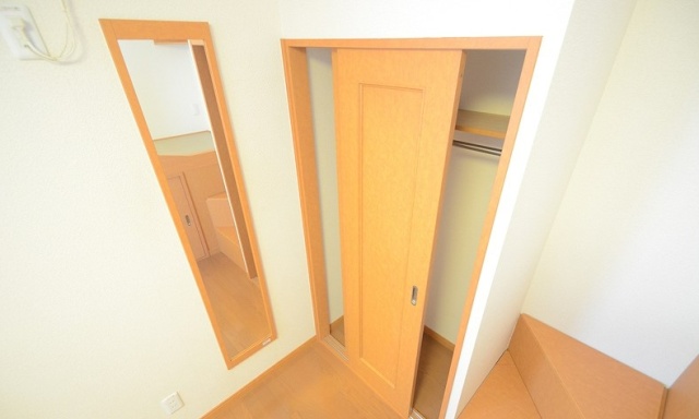 収納　写真は別室のものになります