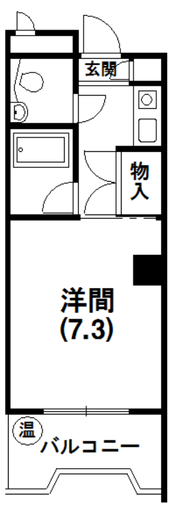 メゾンベルシャンブルの間取り