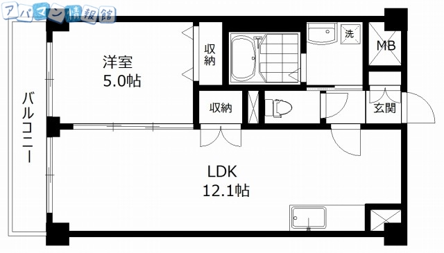 ASプレミアム関屋金衛町の間取り