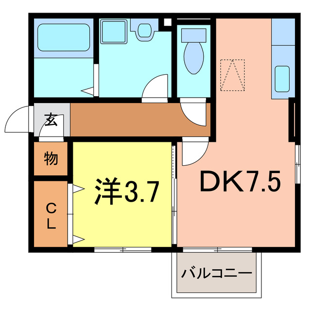 ラピスの間取り