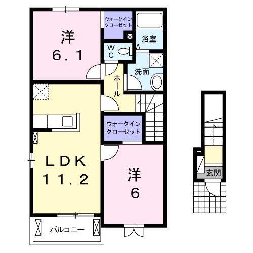 オフショアＳIIの間取り