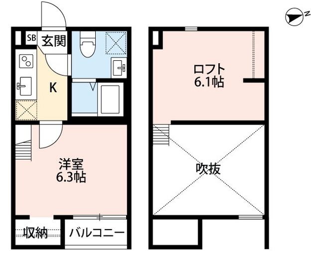 ラ・フロレゾンの間取り