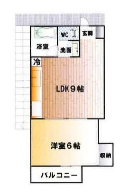 メゾンウエストコーストの間取り