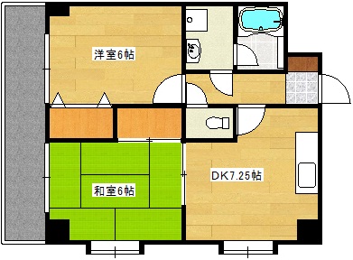 サクセスフォートの間取り