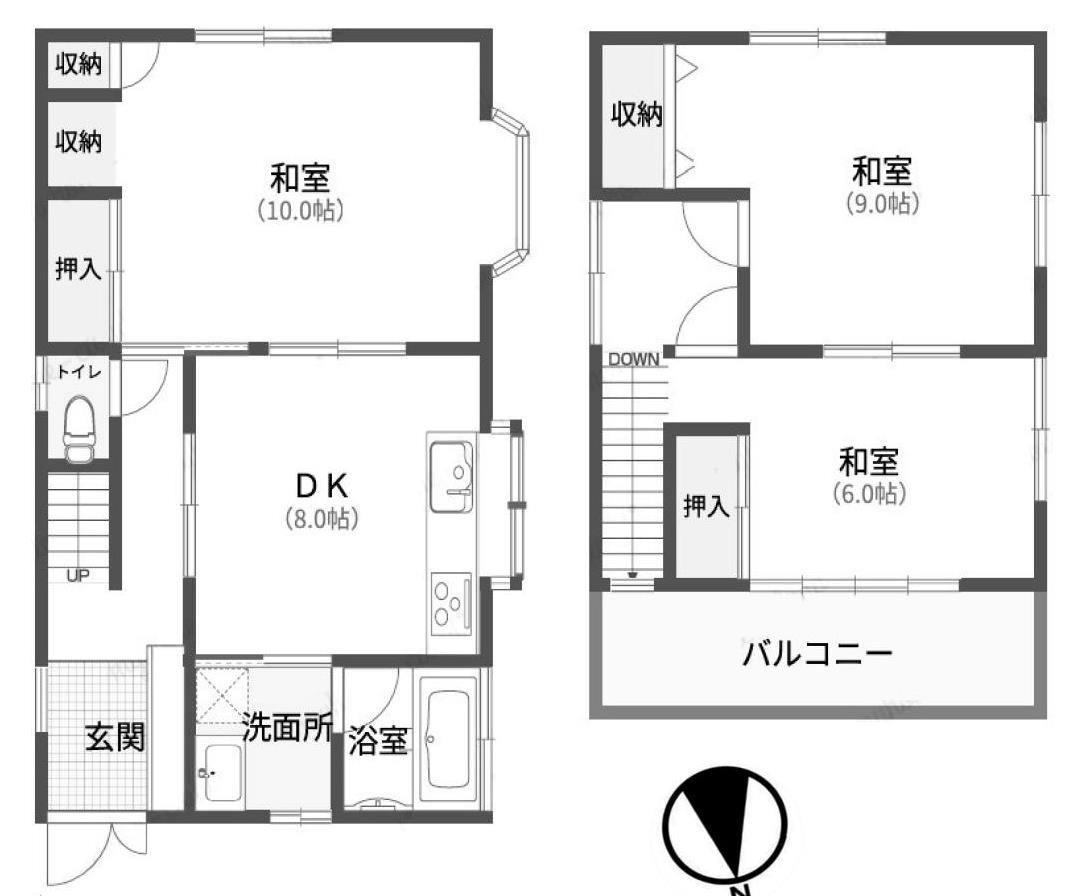 【明石市朝霧東町のその他の間取り】