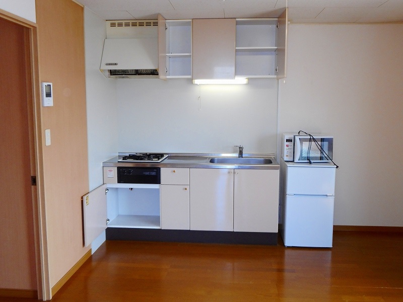 キッチン　ガスコンロのキッチンです