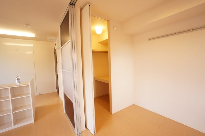 収納　大容量のウォークインクローゼット