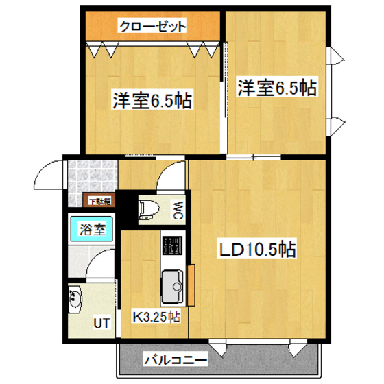 MSオアシスの間取り