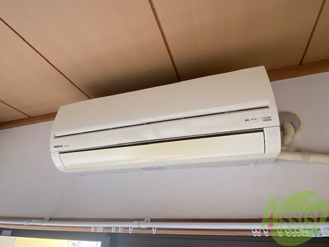 その他設備　エアコンが付いているので夏も冬も快適ですね～