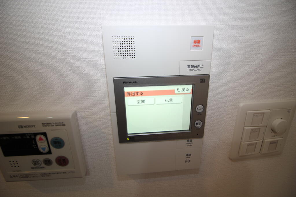 セキュリティ　TVモニター：画像は同社類似物件の写真