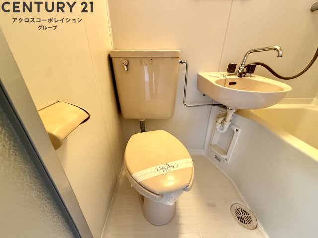 トイレ　浴室内にトイレがあります★