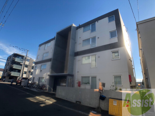 建物外観　札幌市東区本町「ブルーイング本町」