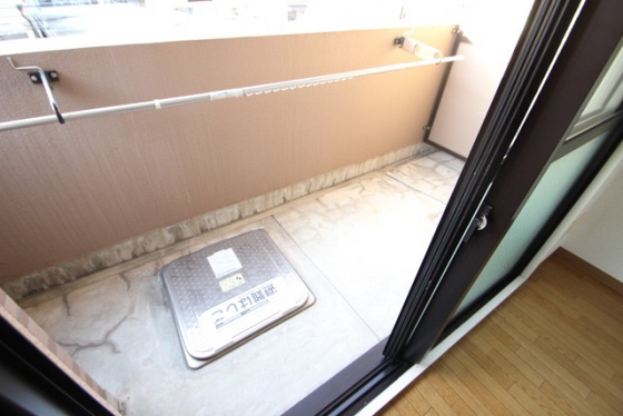 バルコニー　※別部屋の写真です