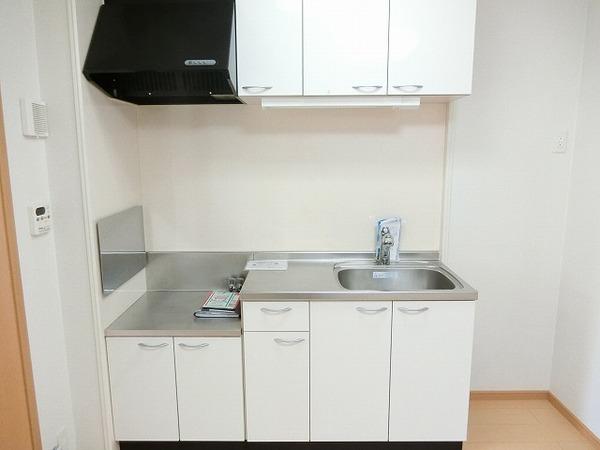 キッチン　ガスコンロ設置可！