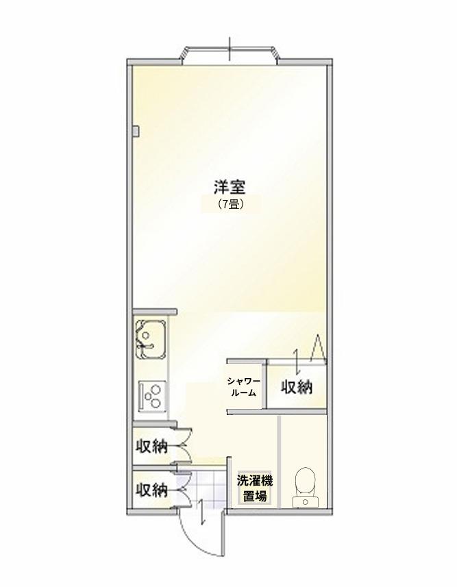 グリーンハイツ小原の間取り写真
