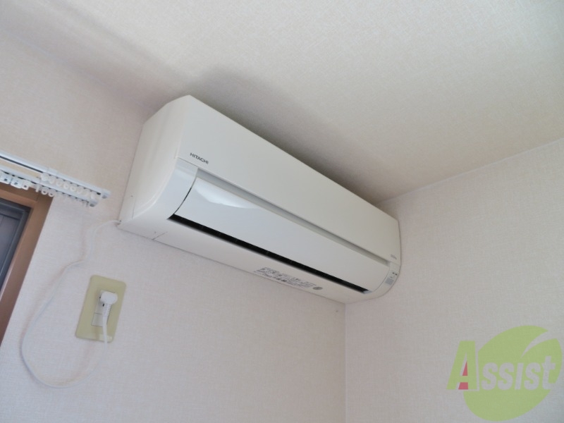 その他設備　エアコンも設置されております。毎日の暮らしが快適になりますね