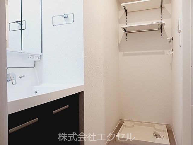 洗面設備　施工イメージです。