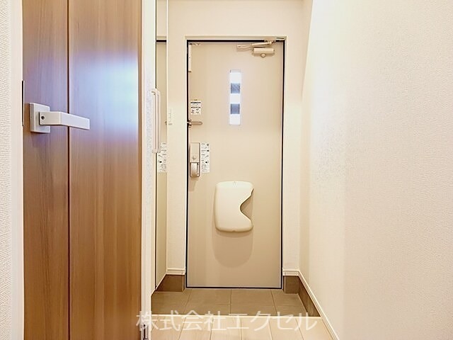 玄関　施工イメージです。