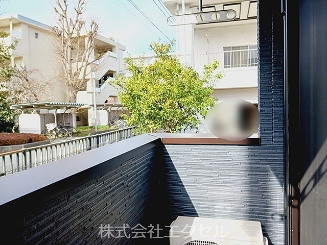 バルコニー　施工イメージです。