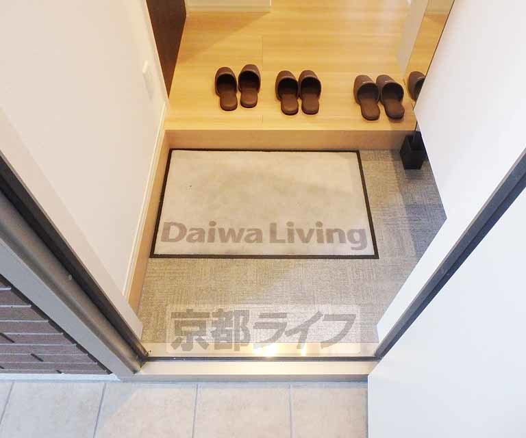 玄関　段差も少なくらくらくです