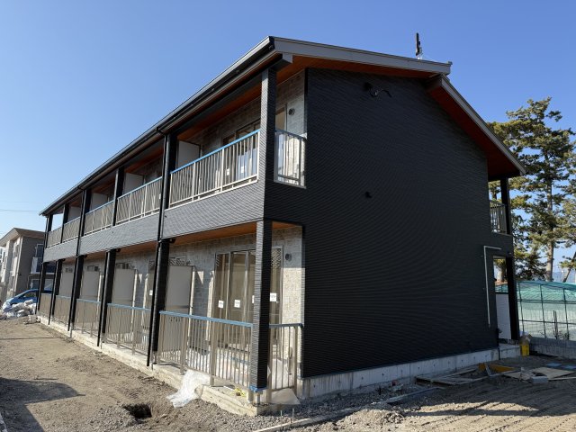 建物外観　建築中