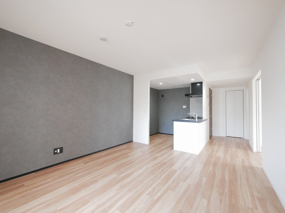 居室・リビング　L45規格の遮音フローリング採用！しかもノーワックス材です