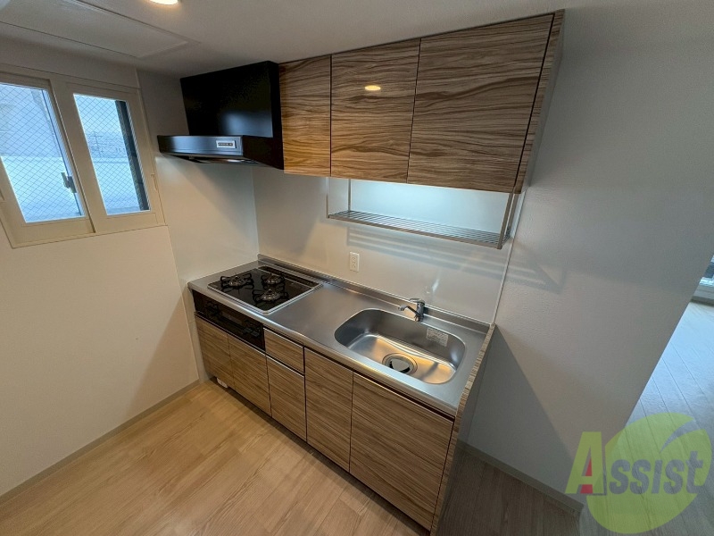 キッチン　システムキッチンなので、すぐお料理に使えます！